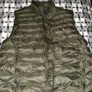 Polo puffer vest